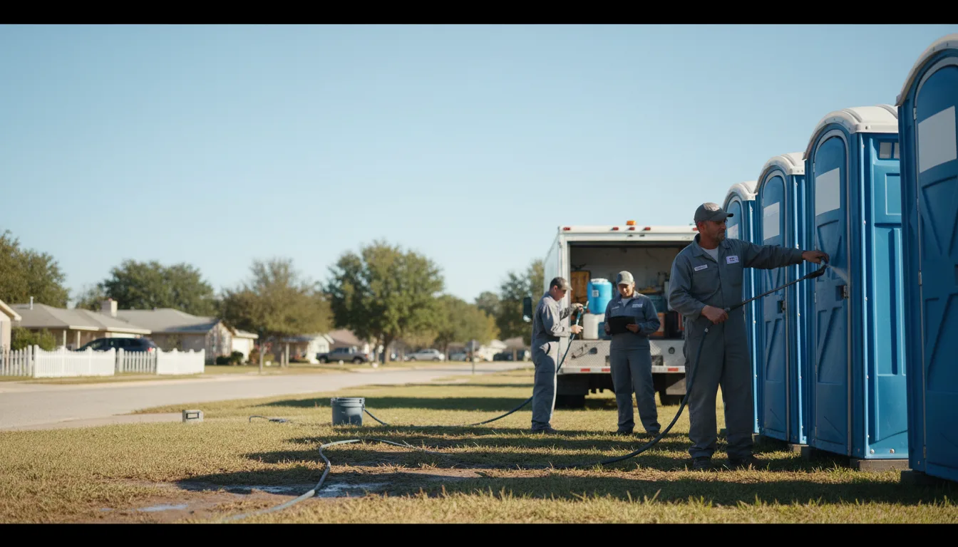 Long-Term Portable Toilet Rental in Petersburg, TN near me